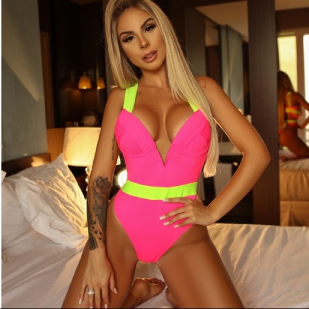 Brazilian one piece swimsuit /Bodysuit /two in one - Picture 11 of 15